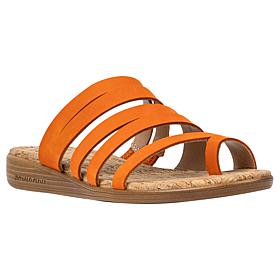 Donald Pliner Grinda Strappy Leather Toe Loop Sandal