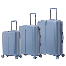 DUKAP Airley 3-Piece Lightweight Hardside Spinner Luggage Set
