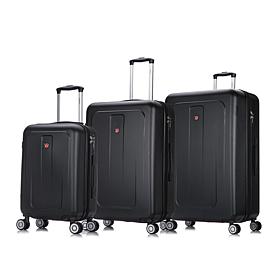 DUKAP Impact-Resistant Expandable Spinner Luggage
