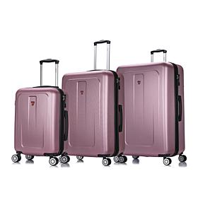 DUKAP Impact-Resistant Expandable Spinner Luggage