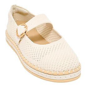 easy spirit Francene Mesh Mary Jane Flat Shoe
