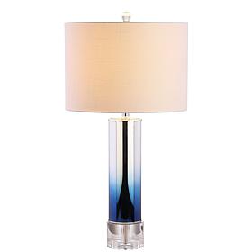 Edward 27" Glass and Crystal LED Table Lamp by JONATHAN Y