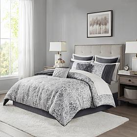 Elegant Jacquard Damask 12-piece Comforter Bedding Ensemble