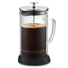 Elite Cuisine 4-Cup French Press Glass Coffee Maker