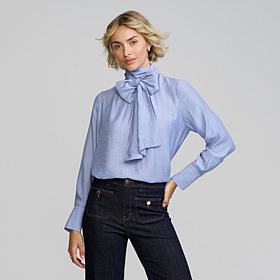 Elle Get the Look Bow Blouse