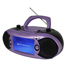 Emerson 7" LCD Wireless Stereo Boombox w/TV, CD/DVD, & AM/FM