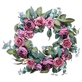 Emryn House 24" Floral Wreath