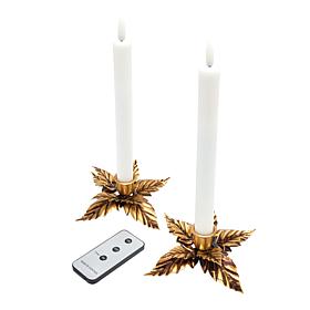 Emryn House Set of 2 Flameless Candle Holders