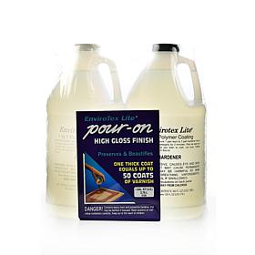 ENVIROTEX Lite Pour-On High Gloss Finish Kit - Gallon