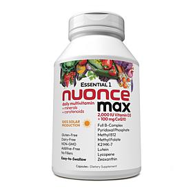 Essential-1 NUONCE MAX Vitamin D3-2000 and CoQ10-100 - 180 Capsules