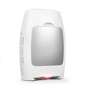 EyeVac Air - 2-In-1 Air Purifier/Deodorizer & Vacuum, White/Silver