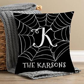 Family Web Personalized Throw Pillow