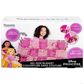 Fashion Angels Disney Princess No Sew Blanket, Blanket Craft Kit