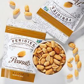 FERIDIES 12-pack 3 oz. Salted Virginia Peanuts Snack Bags