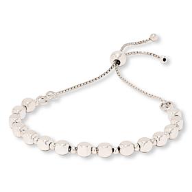 Fiorenza Polished Nugget Bead Adjustable Bracelet