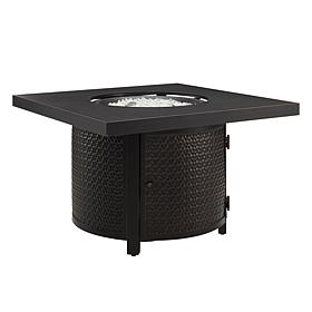 Fire Sense Clayton Square Aluminum LPG Fire Pit