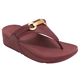 FitFlop Lulu Chunky Leather Toe-Post Sandals