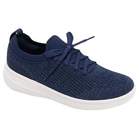 FitFlop Super-Q Knit Slip-On Laced Sneakers