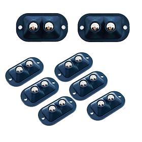 Flipo Mini Caster Wheels - 8-pack