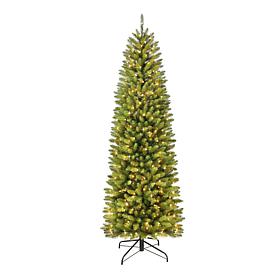 Franklin Fir Pencil 6-1/2' Artificial Christmas Tree with Clear Lights