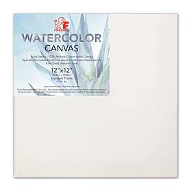 FREDRIX Archival Watercolor Stretched Canvas 12" x 12"