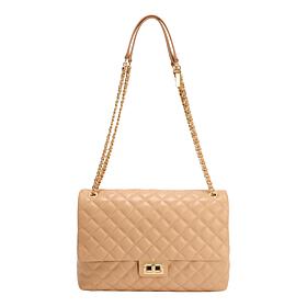 G by Giuliana Black Label Grande Lamb Leather Crossbody