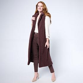 G by Giuliana Black Label Teddy Vest