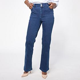 G by Giuliana G5 Stretch Denim Skinny Flared Leg Jean