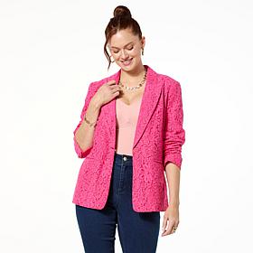 G by Giuliana Lace Girlfriend Blazer