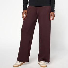 G by Giuliana Marshmallow Knit Wide-Leg Pull-On Pant
