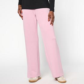 G by Giuliana Marshmallow Knit Wide-Leg Pull-On Pant