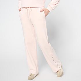 G by Giuliana Sun-Kissed Terry Pant with Snap Detail