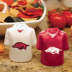Gameday Ceramic Salt and Pepper Shakers - Arkansas