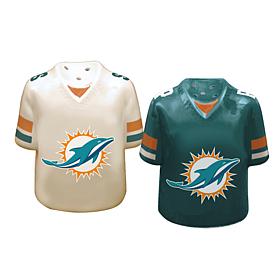 Gameday Ceramic Salt and Pepper Shakers - Dolphins