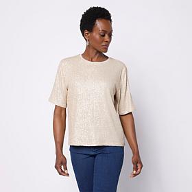GBG Relaxed Sequin Tee