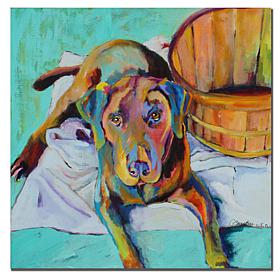 Giclee Print - Basket Retriever 35" x 35"