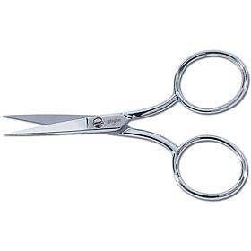 Gingher Large-Handle 4" Embroidery Scissors with Sheath