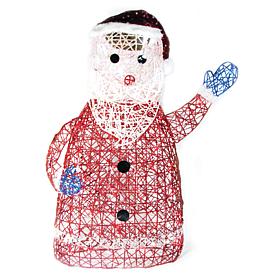 Glitter Santa Silhouette