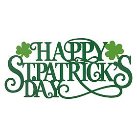 Glitzhome 24in L Metal HAPPY St. Patrick's Day Wall Decor