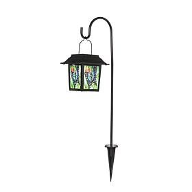 Glitzhome 30" Solar Powered LED Pathway Light Garden Stake