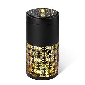 Glitzhome Cutout Pattern Outdoor Fountain with Pump and LED Light