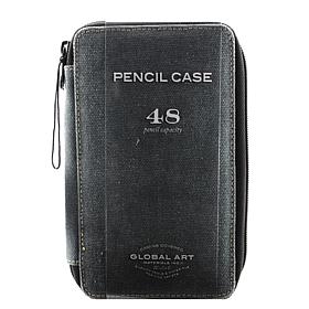 Global Art Canvas 48-Pencil Case, Steel Blue