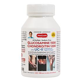 Glucosamine and Chondroitin with UC-II - 150 Capsules