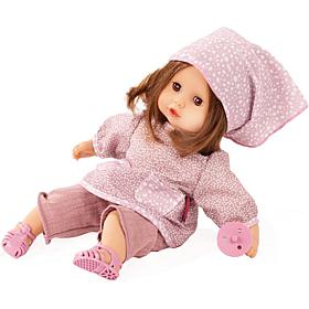 Gotz: Muffin Soft Mood 13" Cuddly Baby Doll with Brown Hair