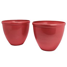 Greanbase 16" Pearlescent Planters - Set of 2 