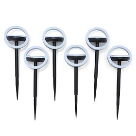 Greanbase Set of 6 Solar Orbital Lights