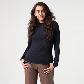 GREY by Jhoan Sebastian Grey Knit Top with Gathering