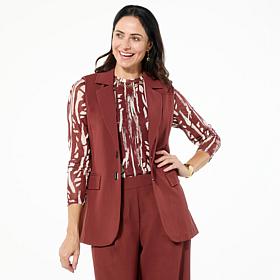 GREY by Jhoan Sebastian Grey Vest with Trapunto Stitching