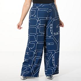 GREY by Jhoan Sebastian Grey Woven Logo Print Pant