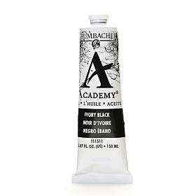 Grumbacher Academy Oil Colors 5.07 oz. - Ivory Black